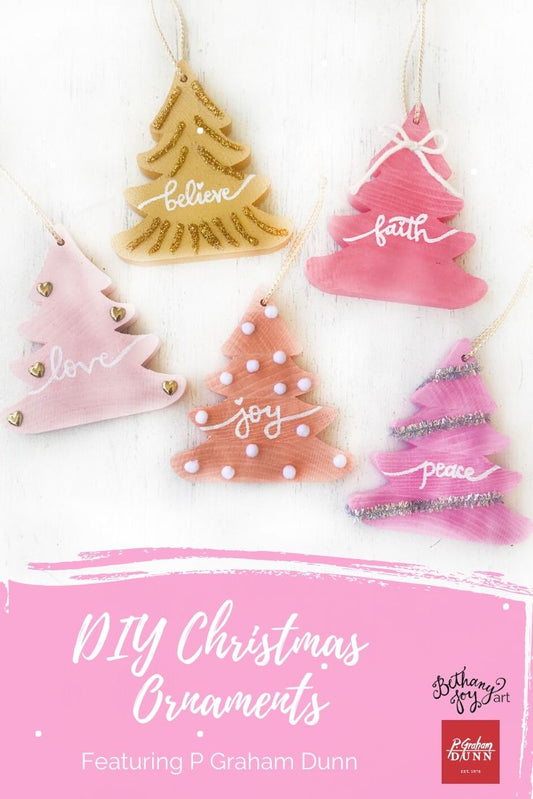 DIY Christmas Ornaments Featuring P Graham Dunn