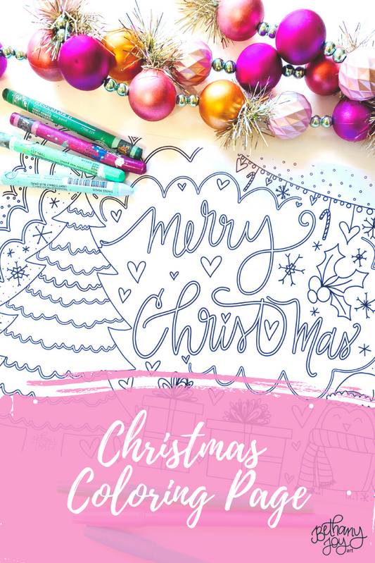 Christmas Coloring Page