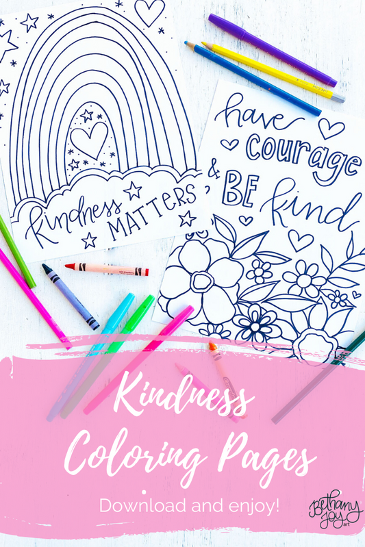 (More) Joyful Coloring Pages!