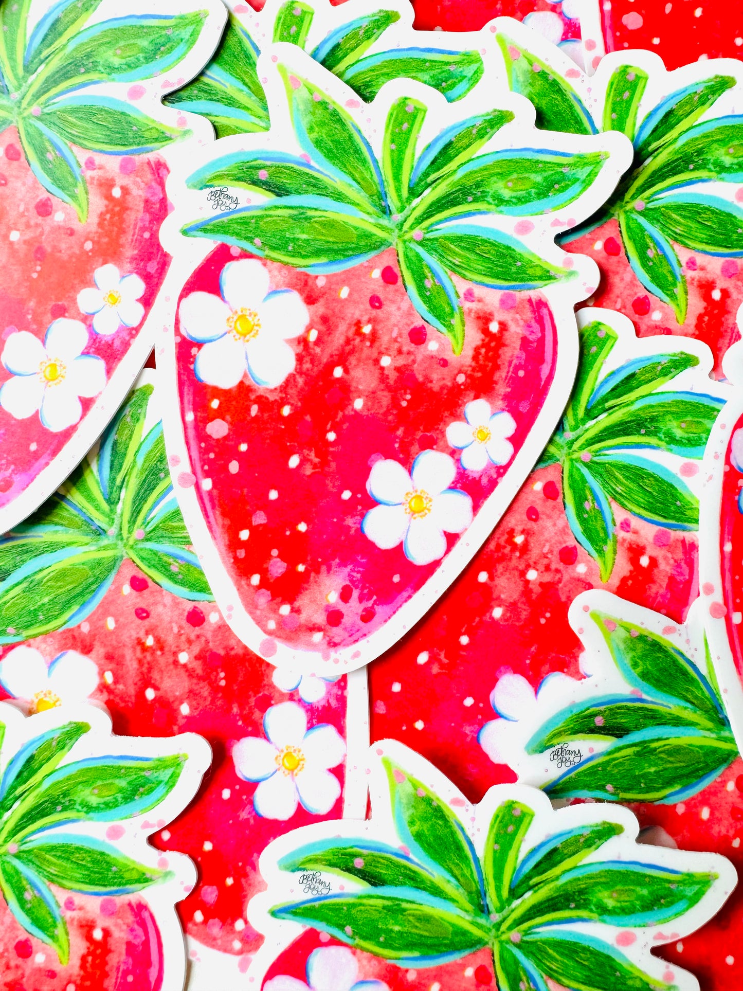 Strawberry March 2024 Sticker of the Month