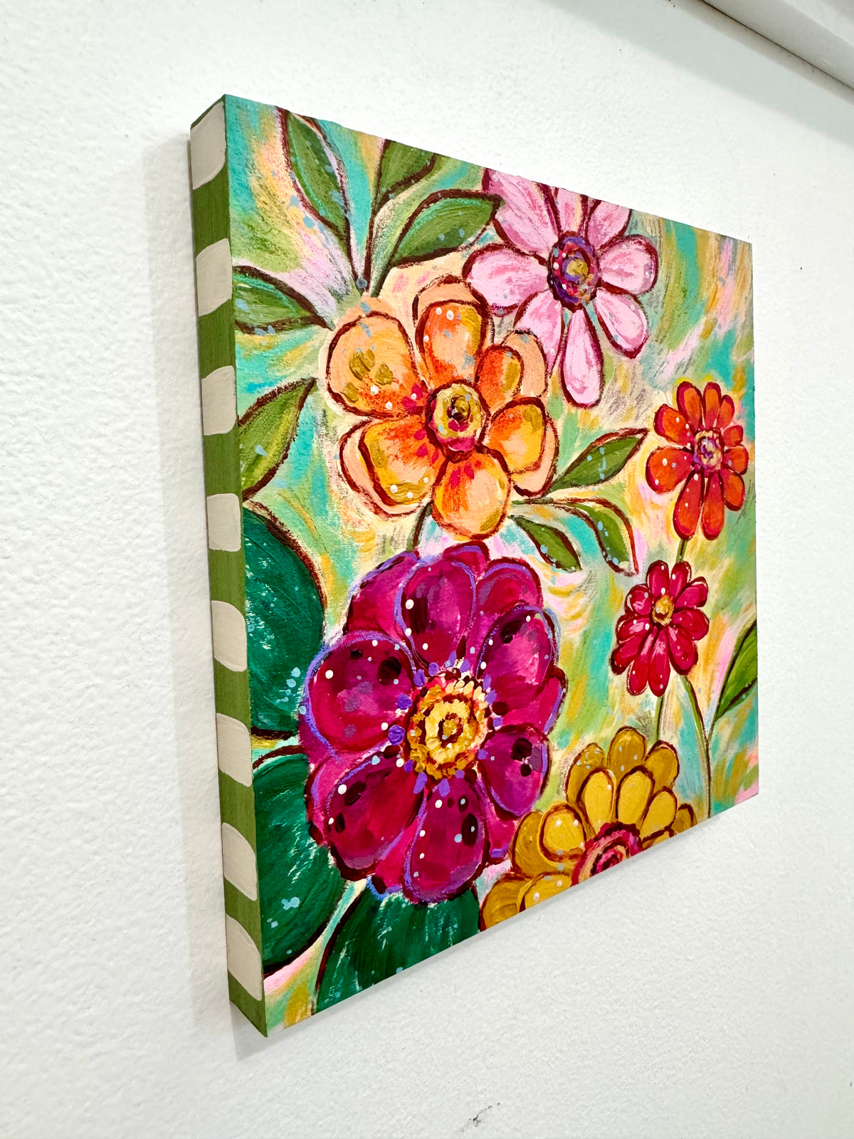 "Flowers Fade to Fall" Original Painting #37 of 52 Weeks of Colorful Joy 2026