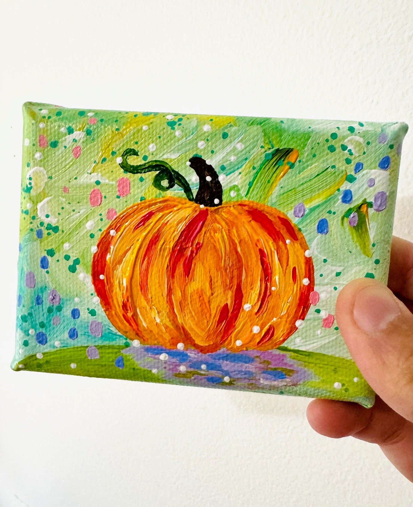 Pumpkin Mini Canvas
