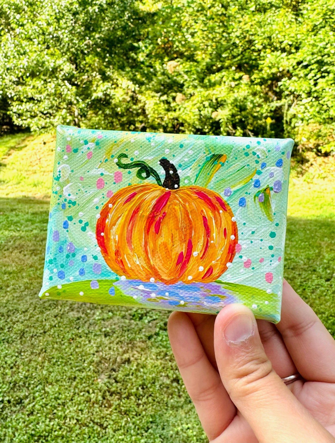 Pumpkin Mini Canvas