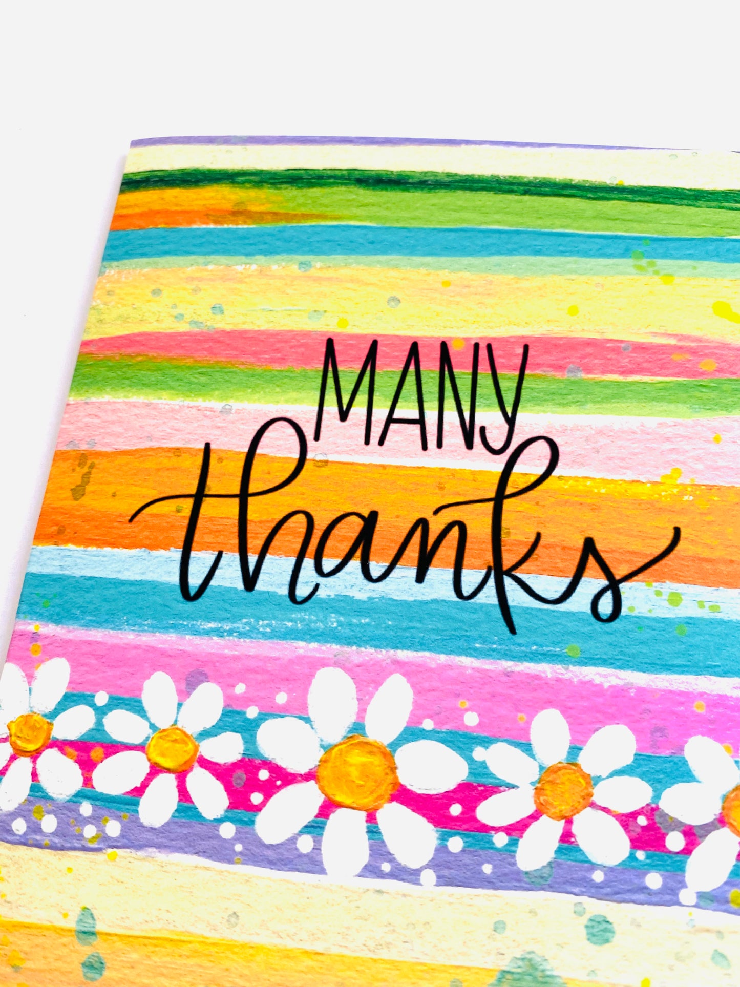 “Many Thanks" Card with Envelope
