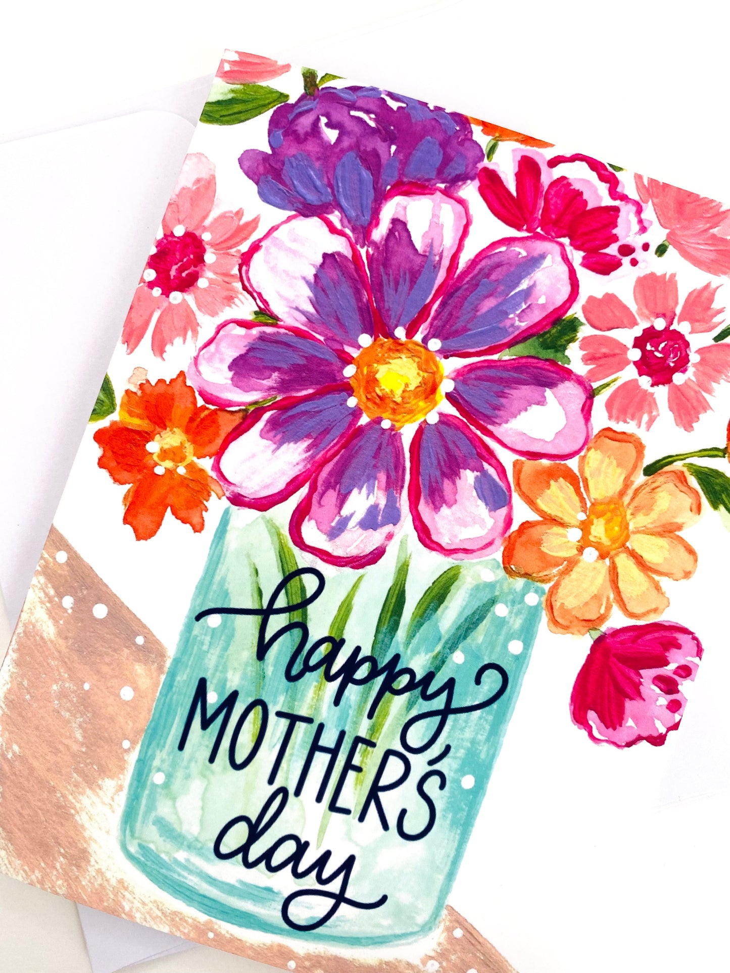 “Happy Mother’s Day" Card with Envelope