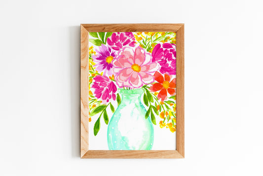 "Flowers for You" Bethany Joy Art Print