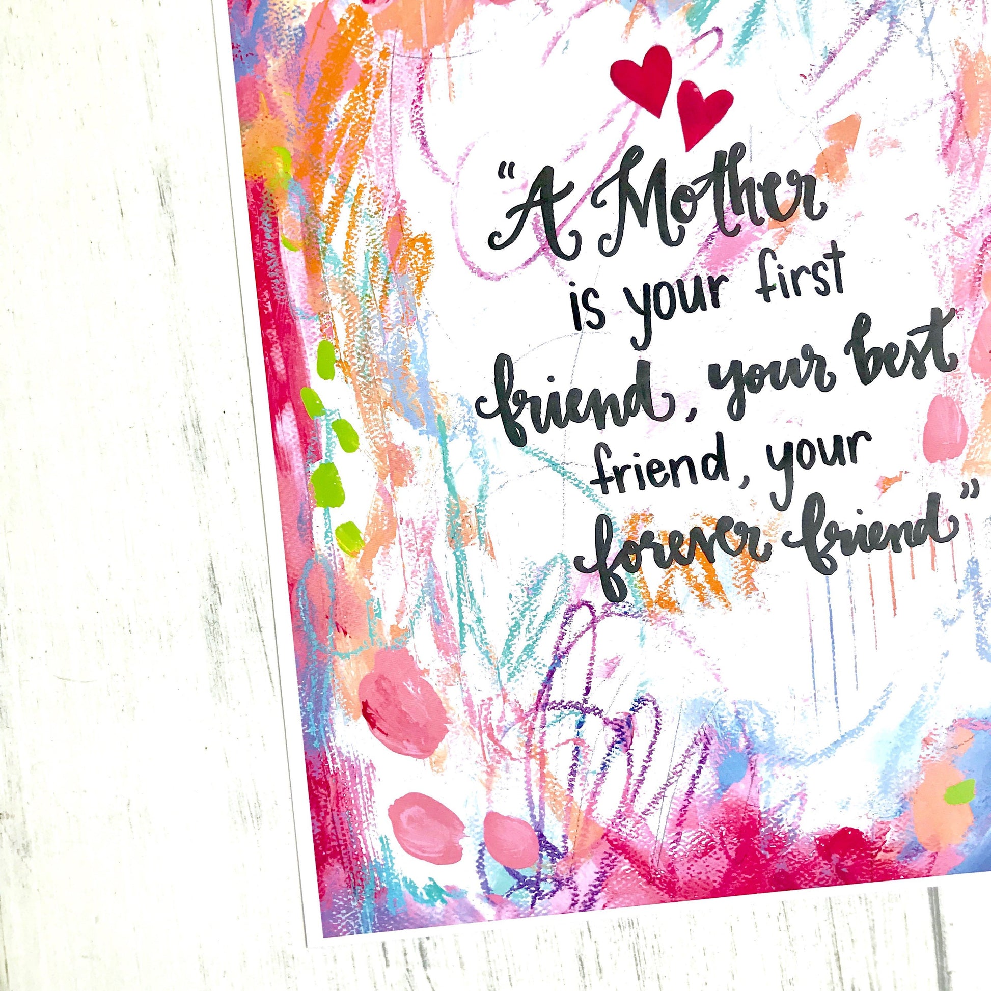 Mother's Day Art / 8.5x11 inch Art Print / Gift for Mom - Bethany Joy Art