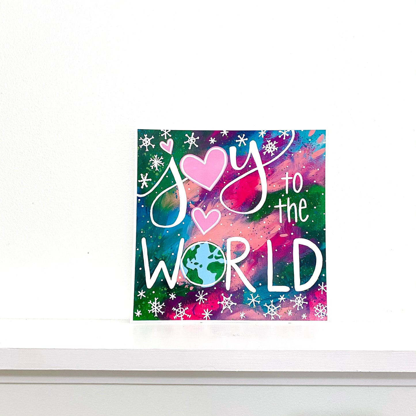 Joy to the World Christmas Bethany Joy Art Print