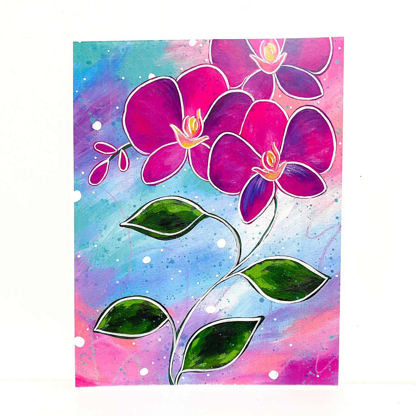 Orchid Bethany Joy Art Print