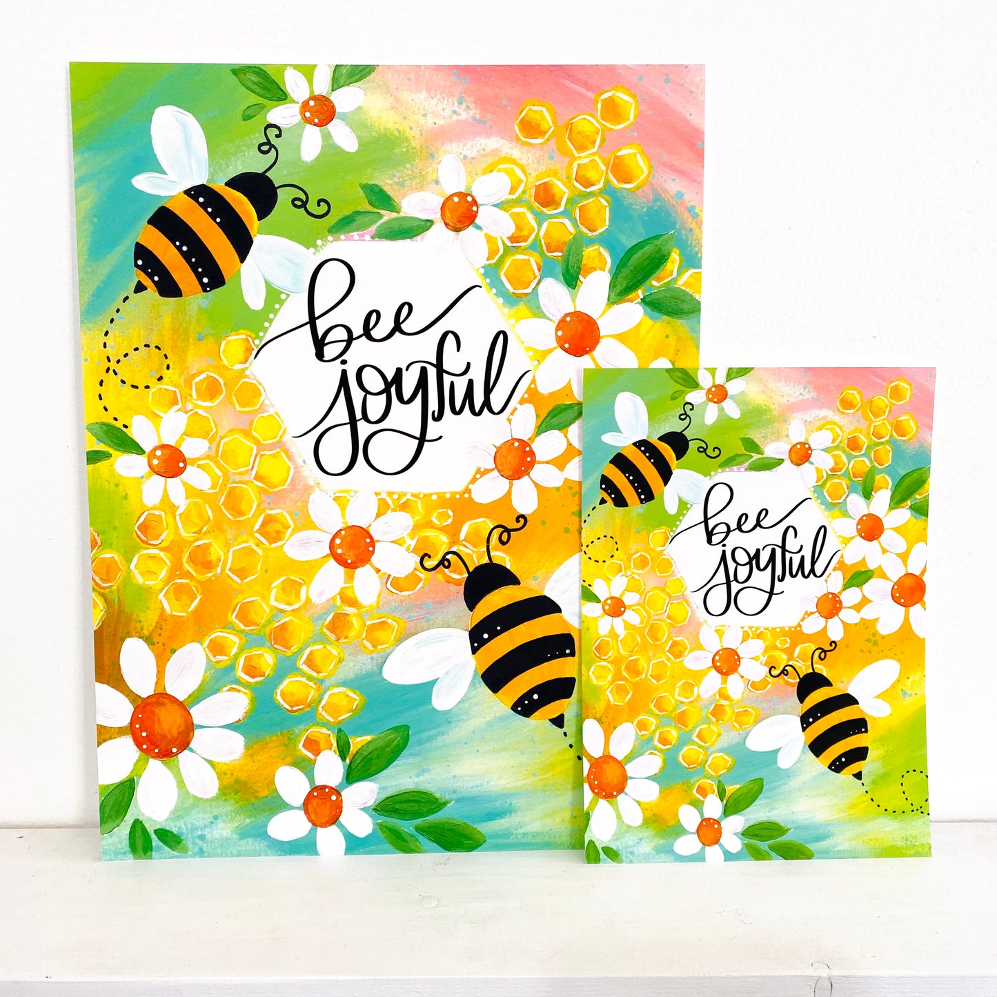 "Bee Joyful" Bethany Joy Art Print