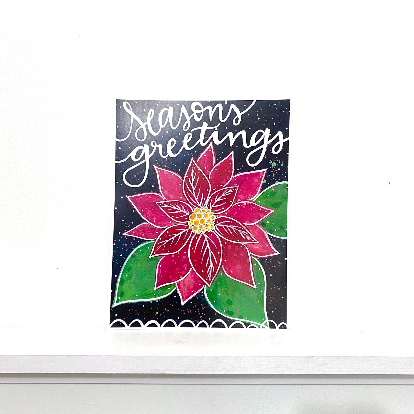Season’s Greetings Christmas Bethany Joy Art Print