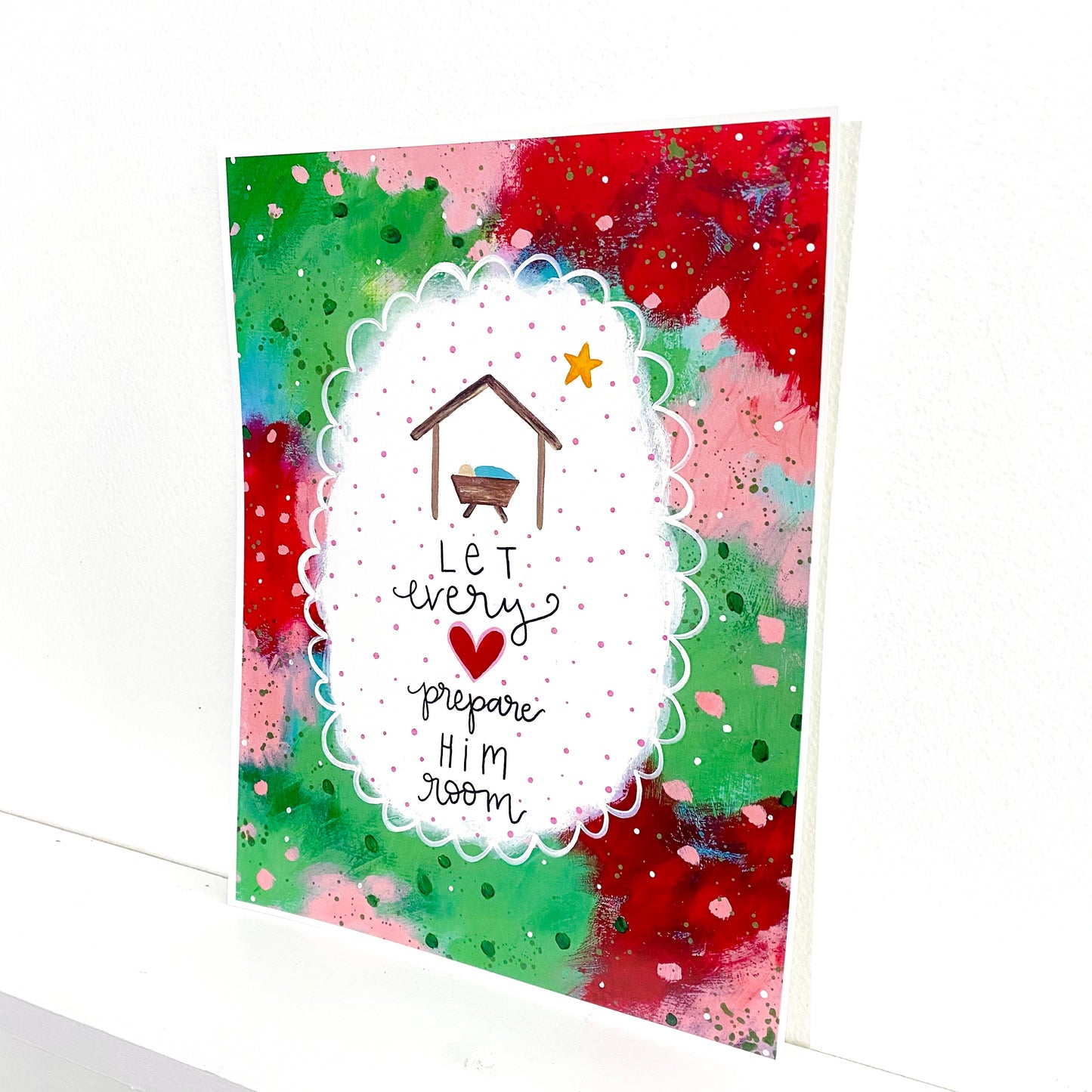 Let Every Heart Prepare Him Room Christmas Bethany Joy Art Print