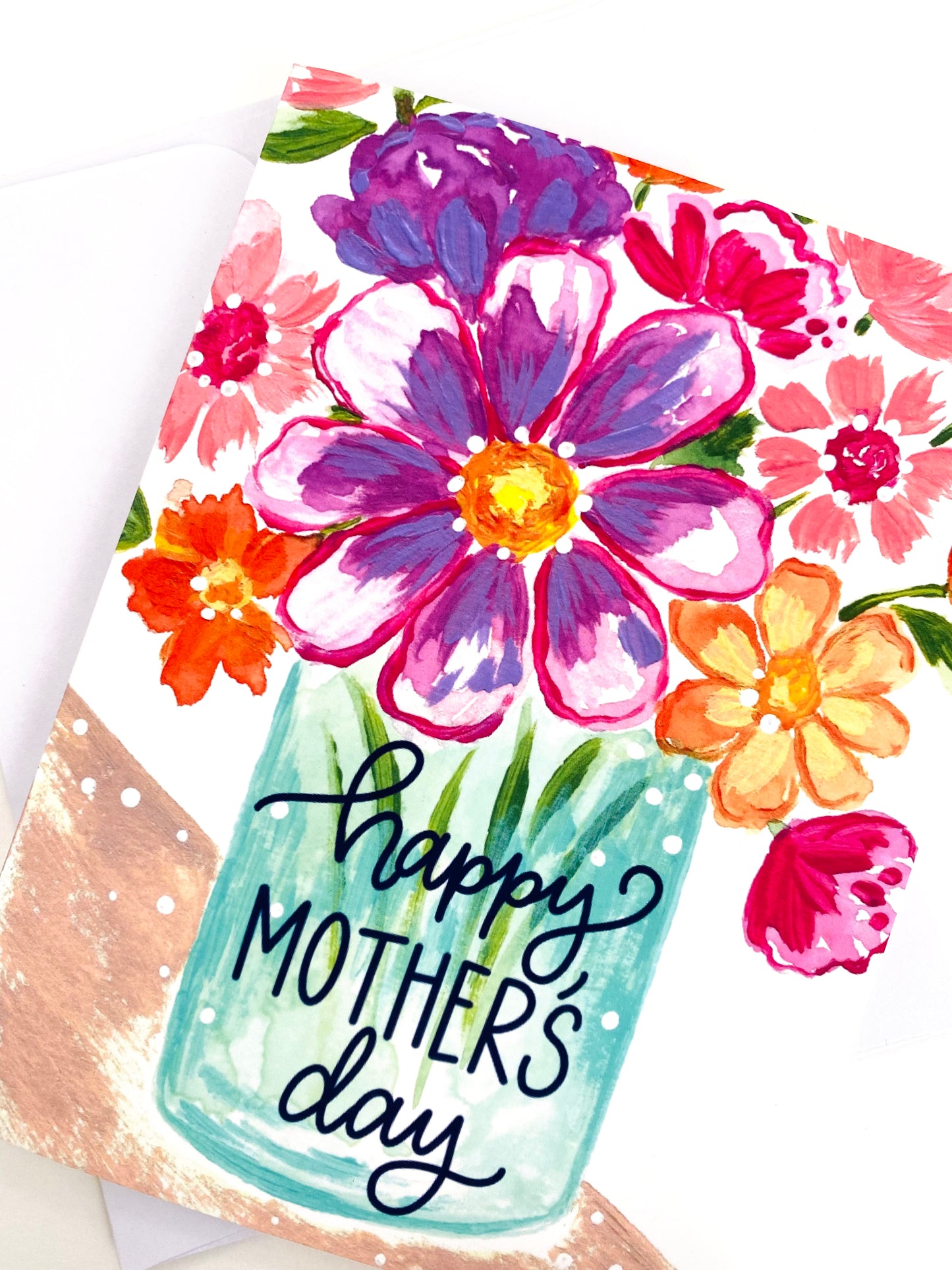 “Happy Mother’s Day" Card with Envelope