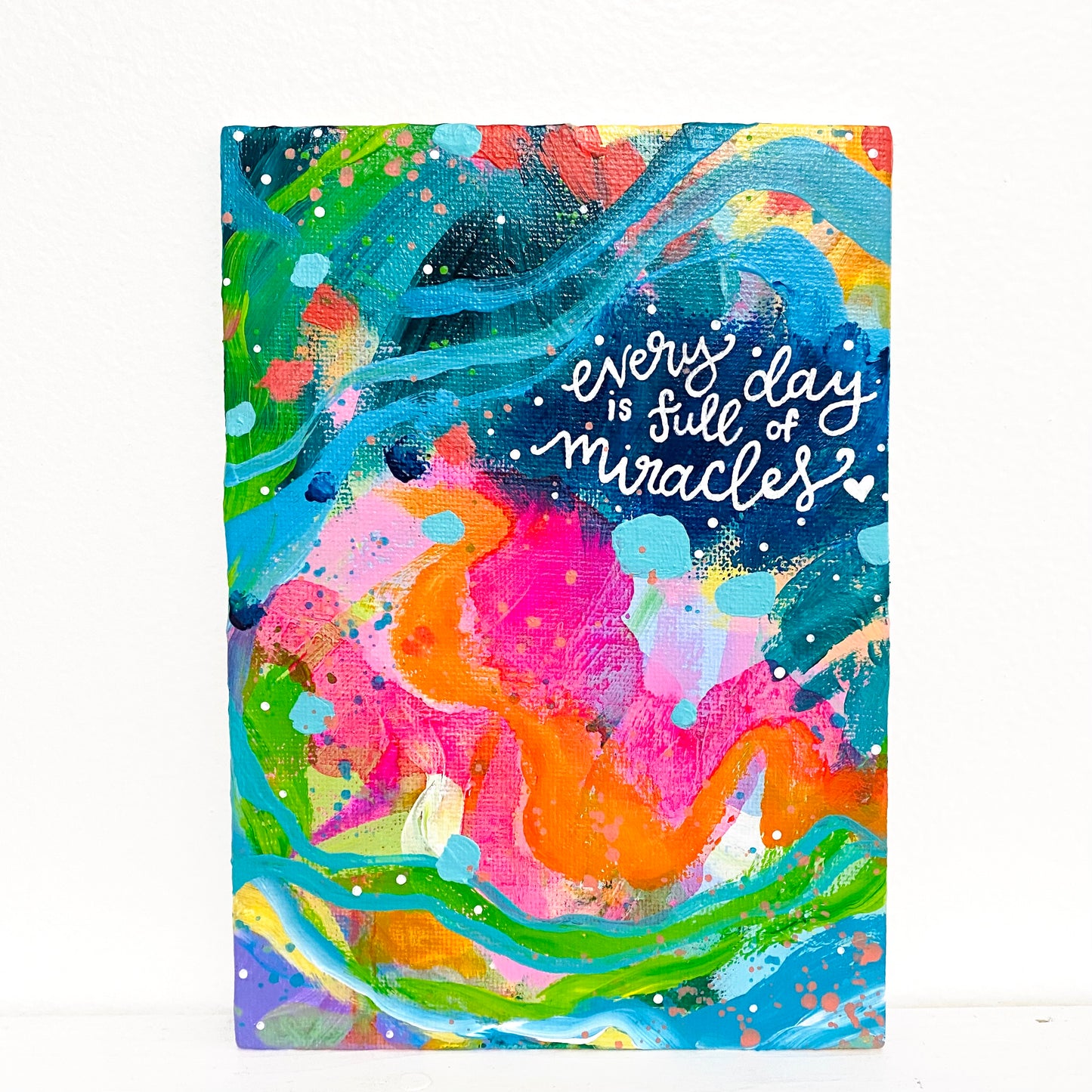 September 2021 Daily Painting Day 2 “Everyday Miracles” 5x7 inch original