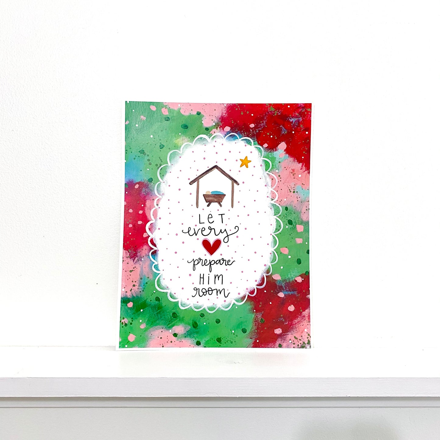 Let Every Heart Prepare Him Room Christmas Bethany Joy Art Print