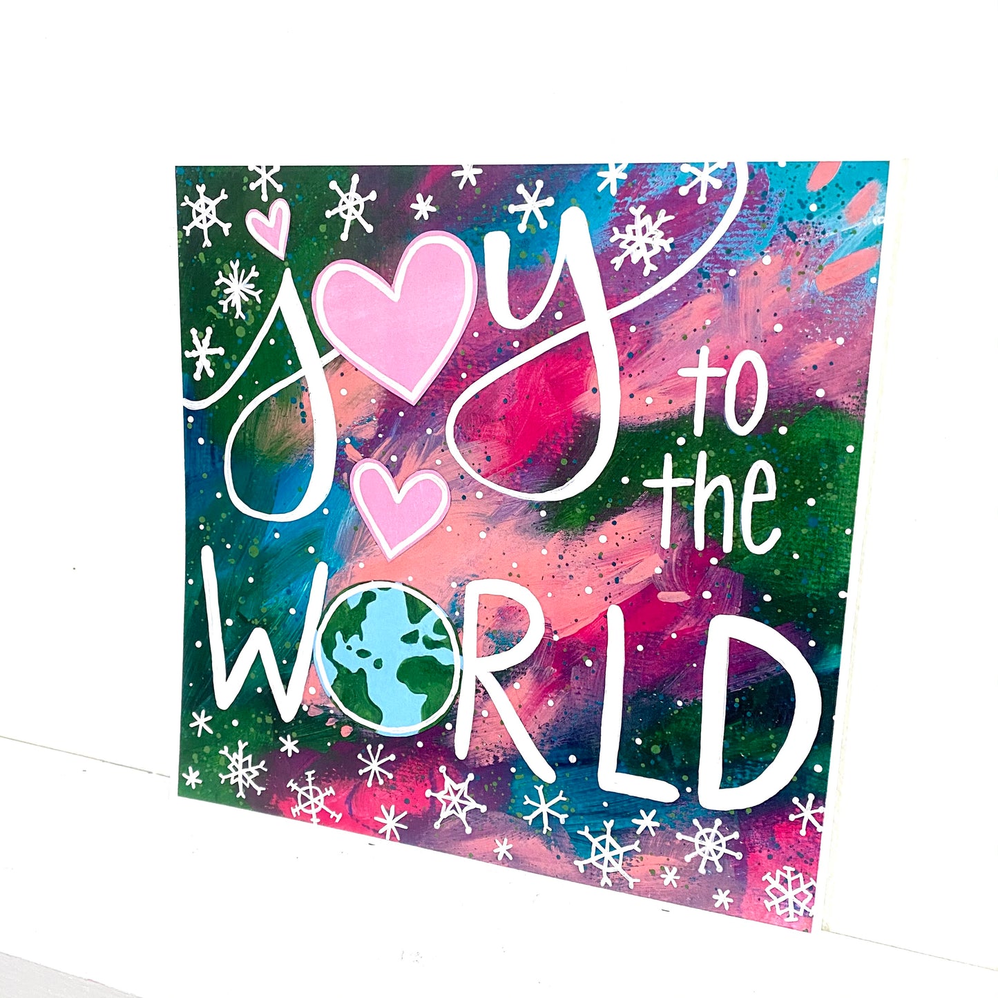 Joy to the World Christmas Bethany Joy Art Print