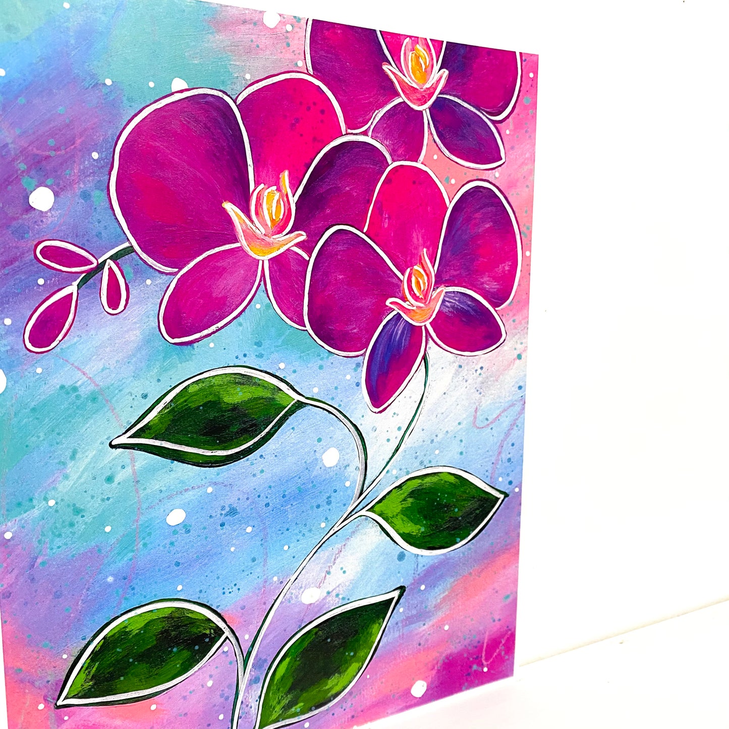 Orchid Bethany Joy Art Print