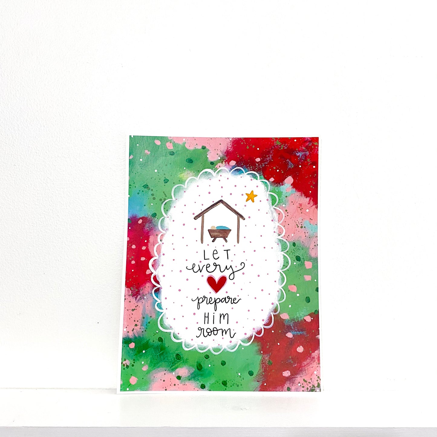 Let Every Heart Prepare Him Room Christmas Bethany Joy Art Print