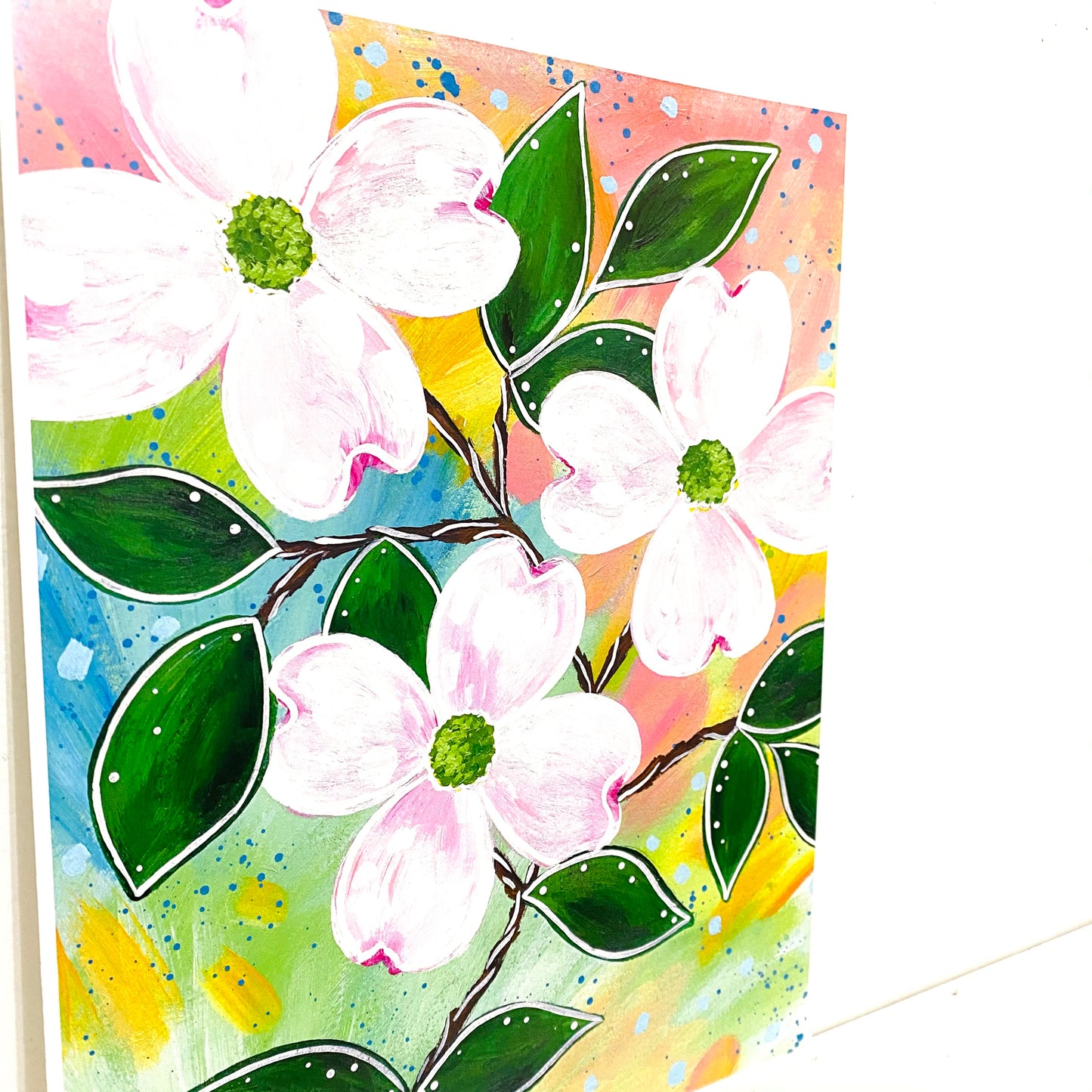 Dogwood Floral Bethany Joy Art Print