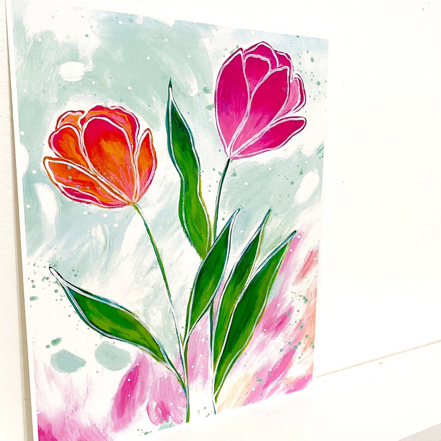 Tulips Bethany Joy Art Print