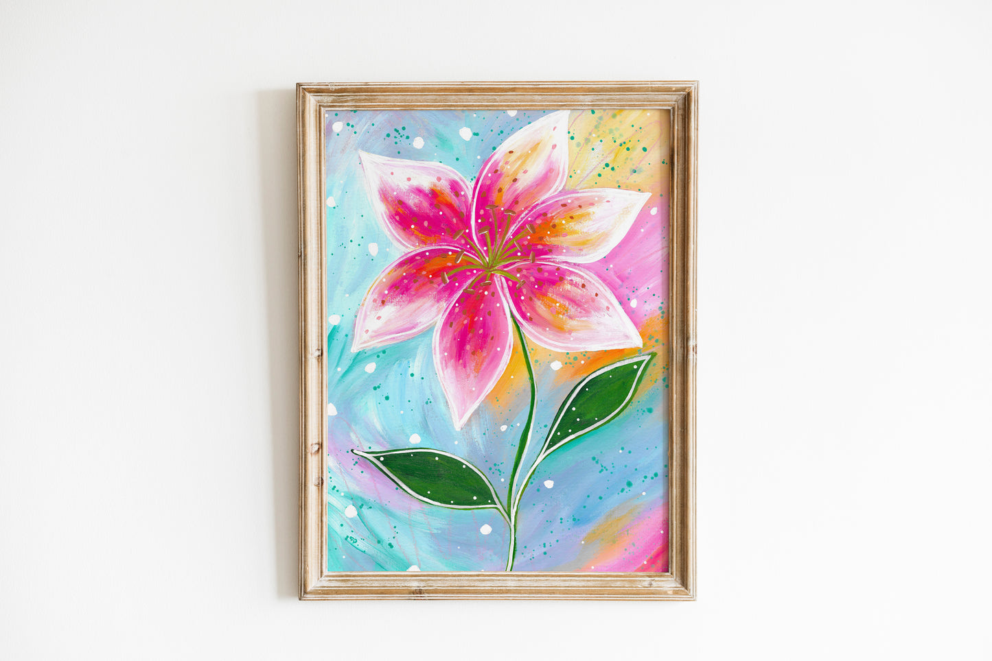 Lily Bethany Joy Art Print