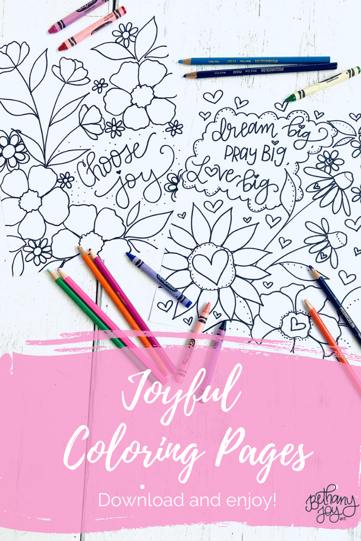 Coloring Pages for You to Enjoy!