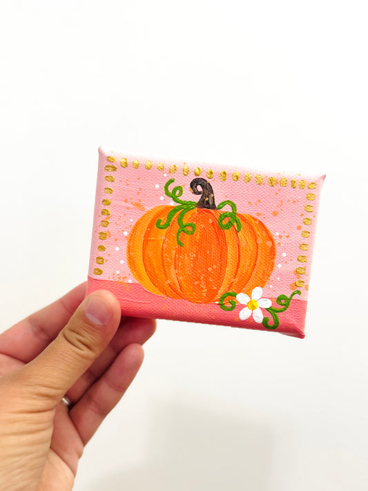 Pumpkin Mini Canvas 1