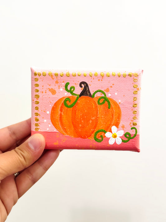 Pumpkin Mini Canvas 2