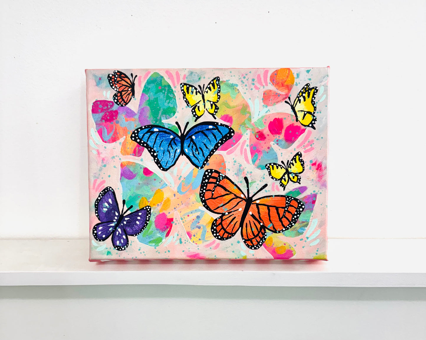 "Butterfly Dreams" Original Painting #35 of 52 Weeks of Colorful Joy 2026