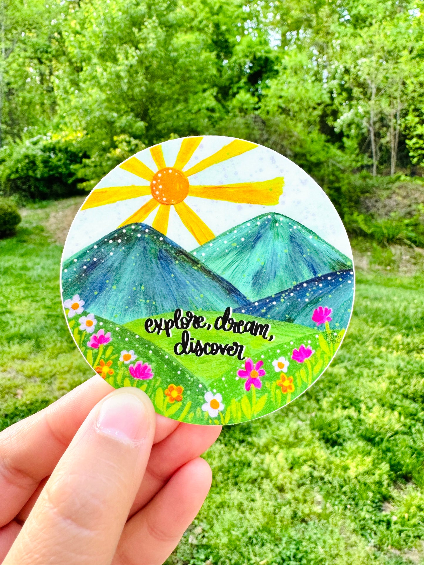 Explore, Dream, Discover May 2024 Sticker of the Month