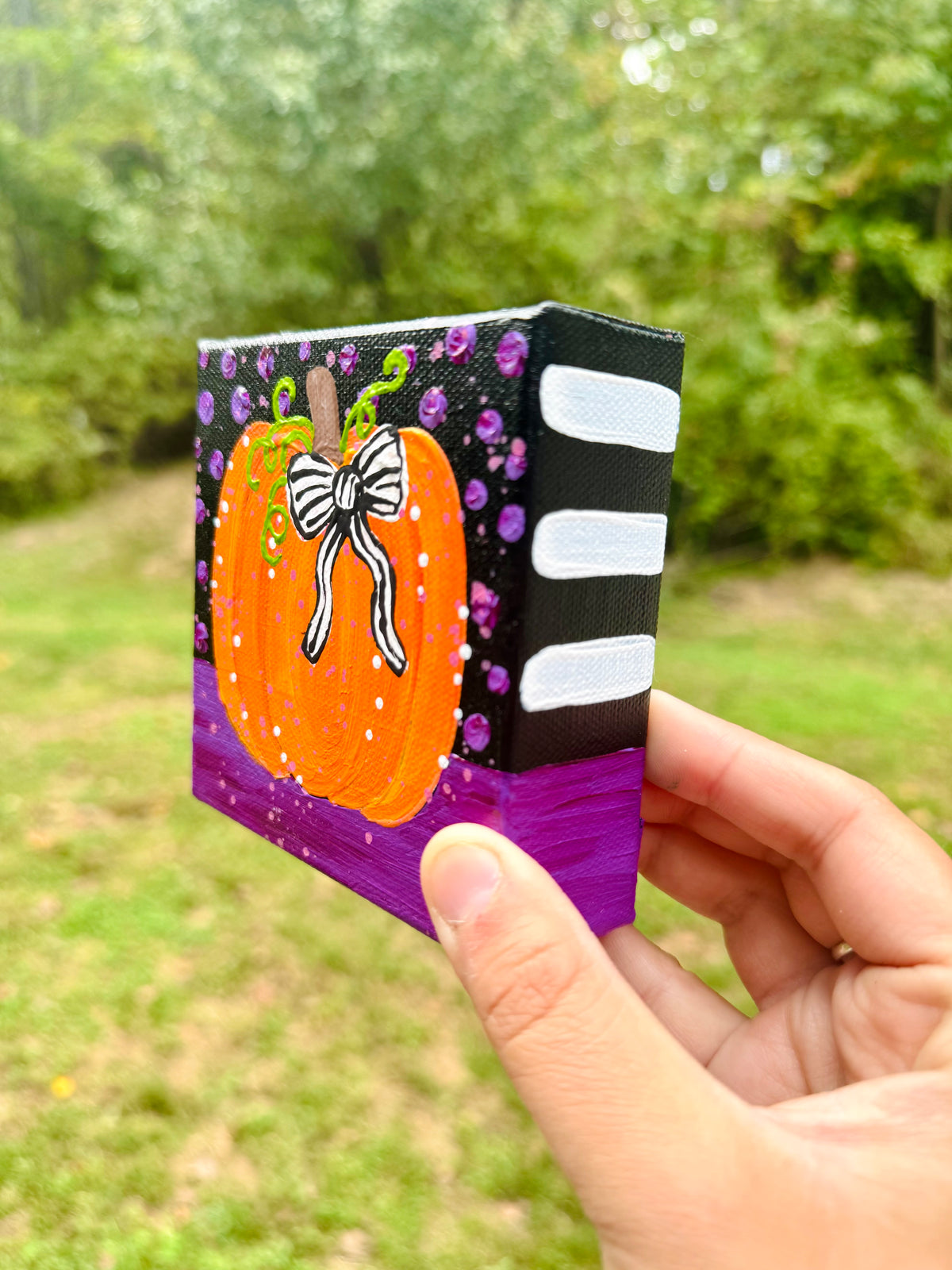 Halloween Pumpkin Canvas 3