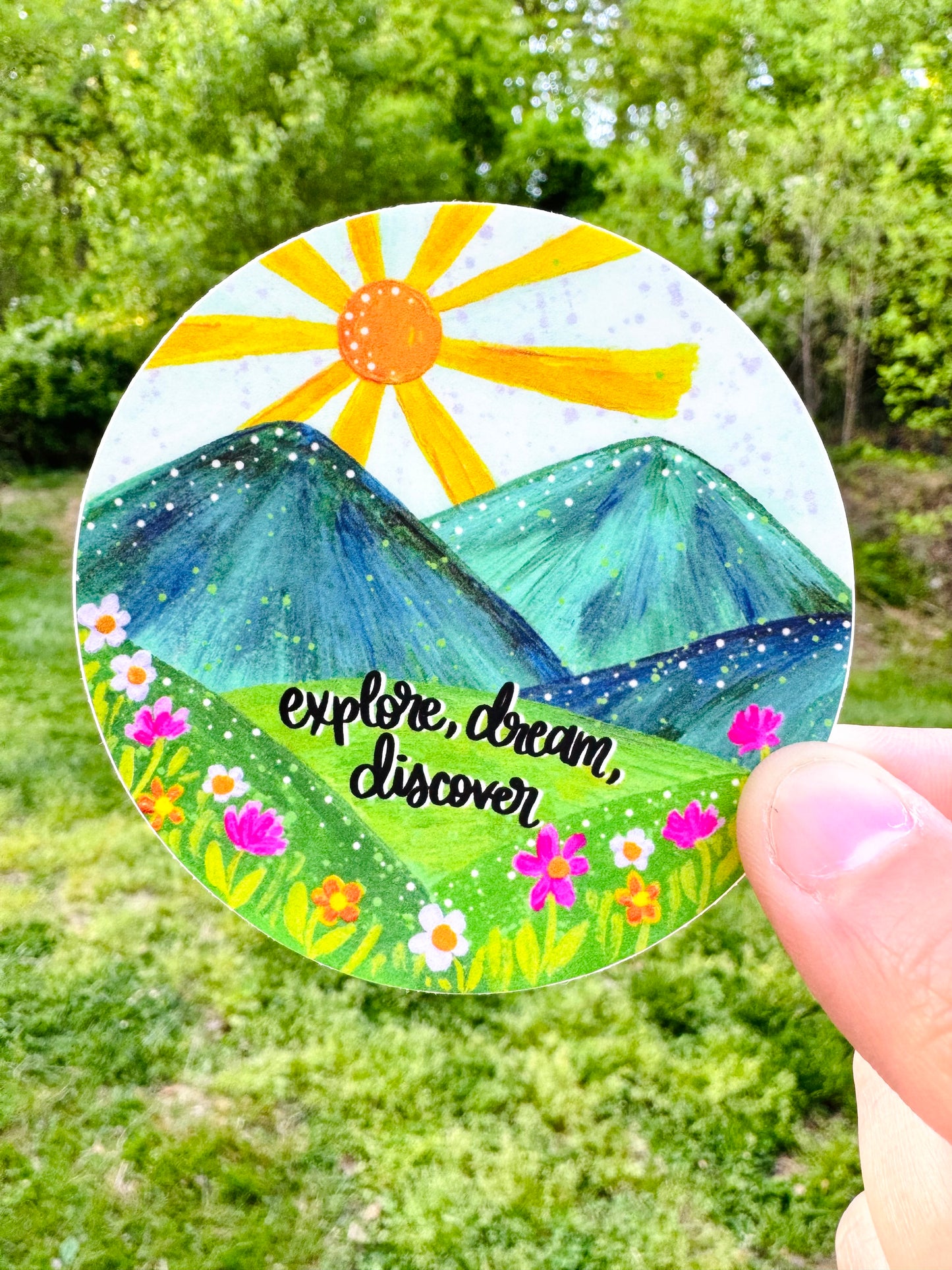 Explore, Dream, Discover May 2024 Sticker of the Month