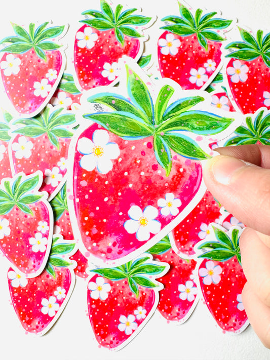 Strawberry March 2024 Sticker of the Month