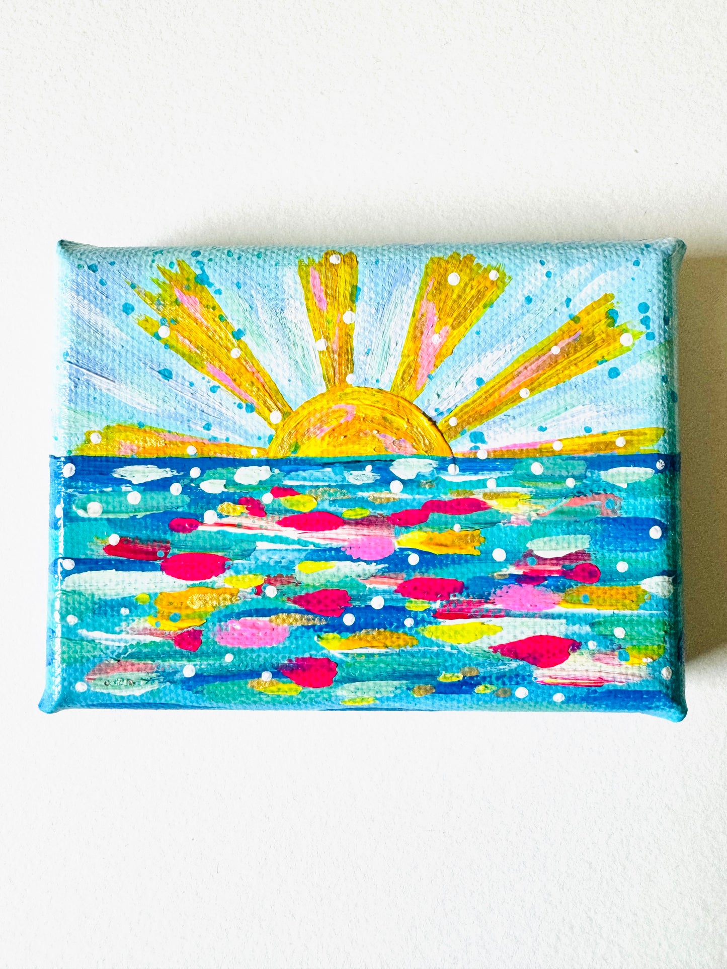 Beach Inspired Mini Canvas 12