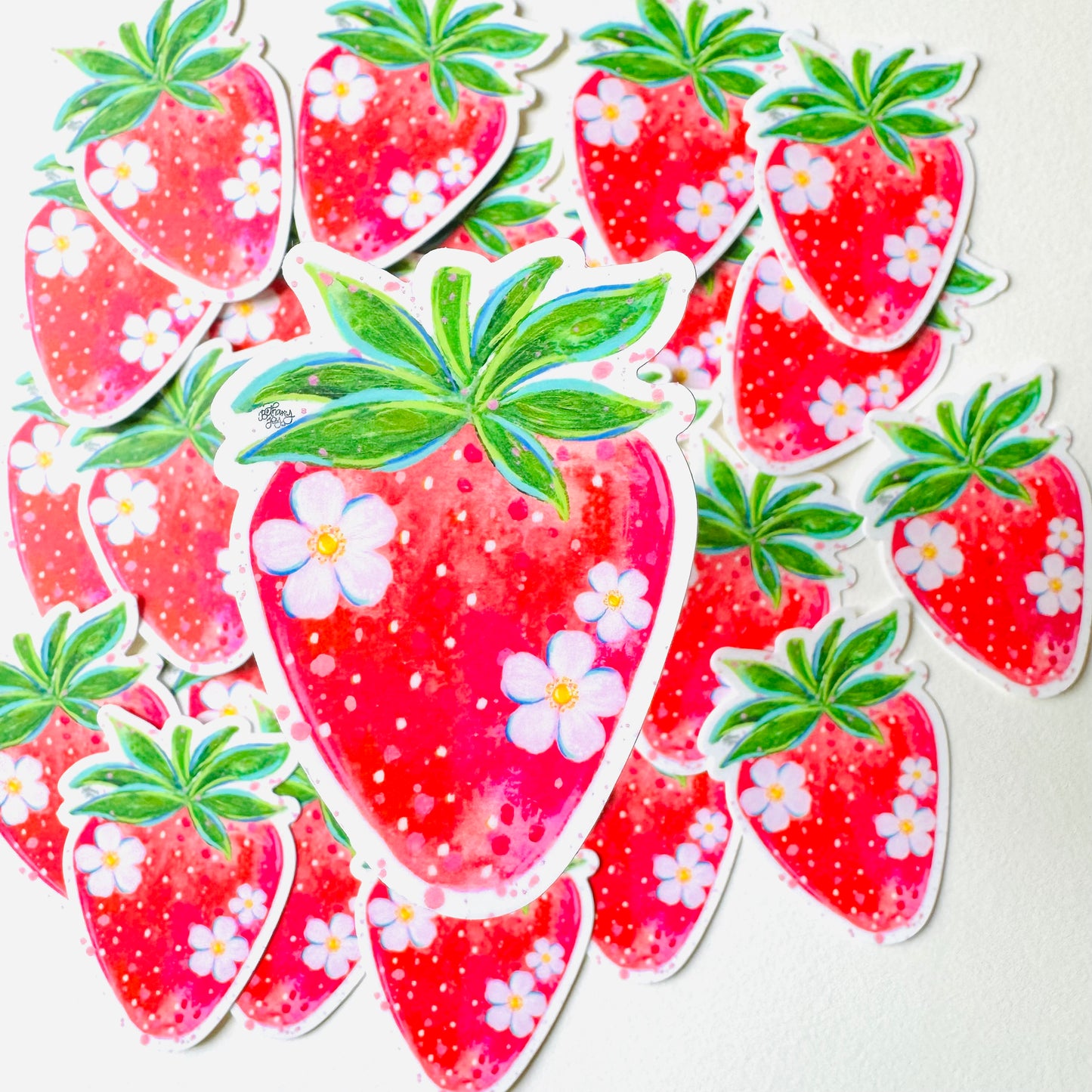 Strawberry March 2024 Sticker of the Month