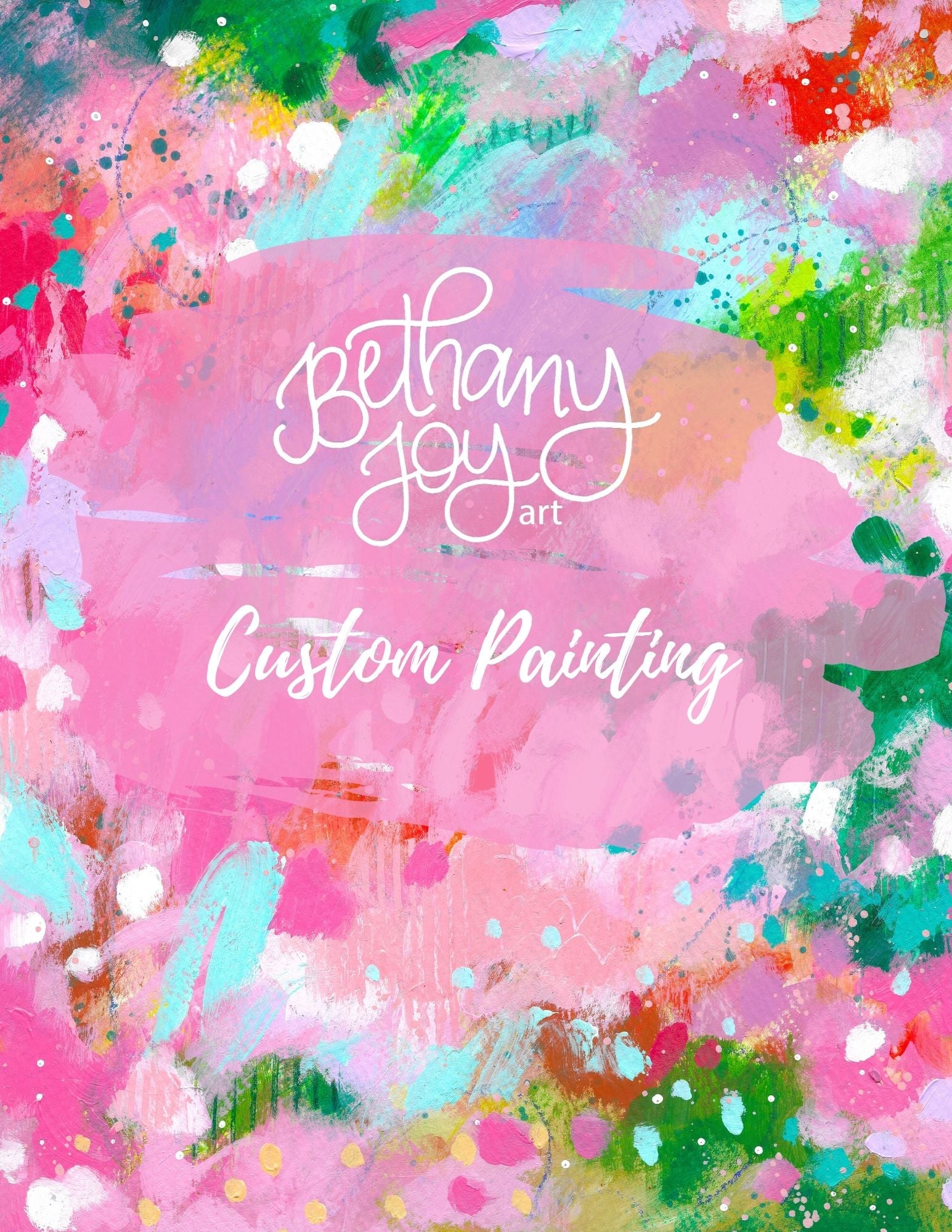 Custom Painting - Reserved* - Bethany Joy Art