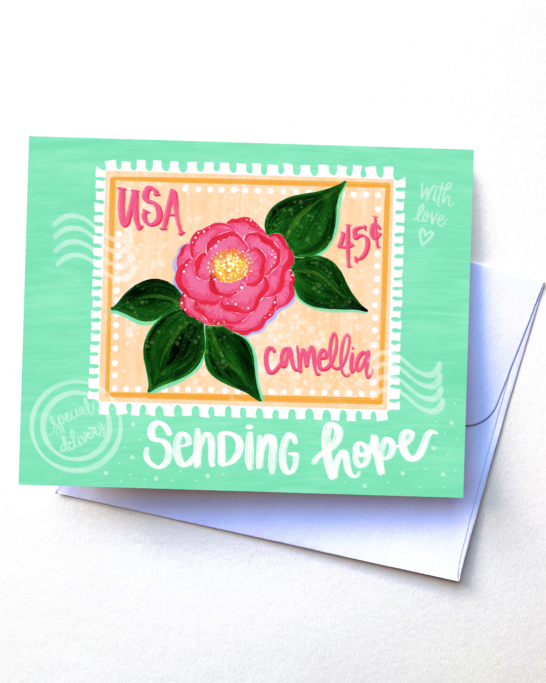 "Sending Hope" Card with Envelope