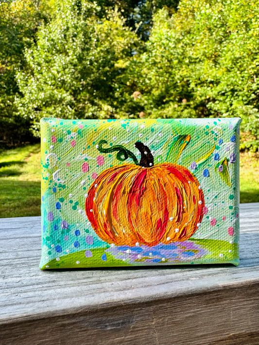 Pumpkin Mini Canvas