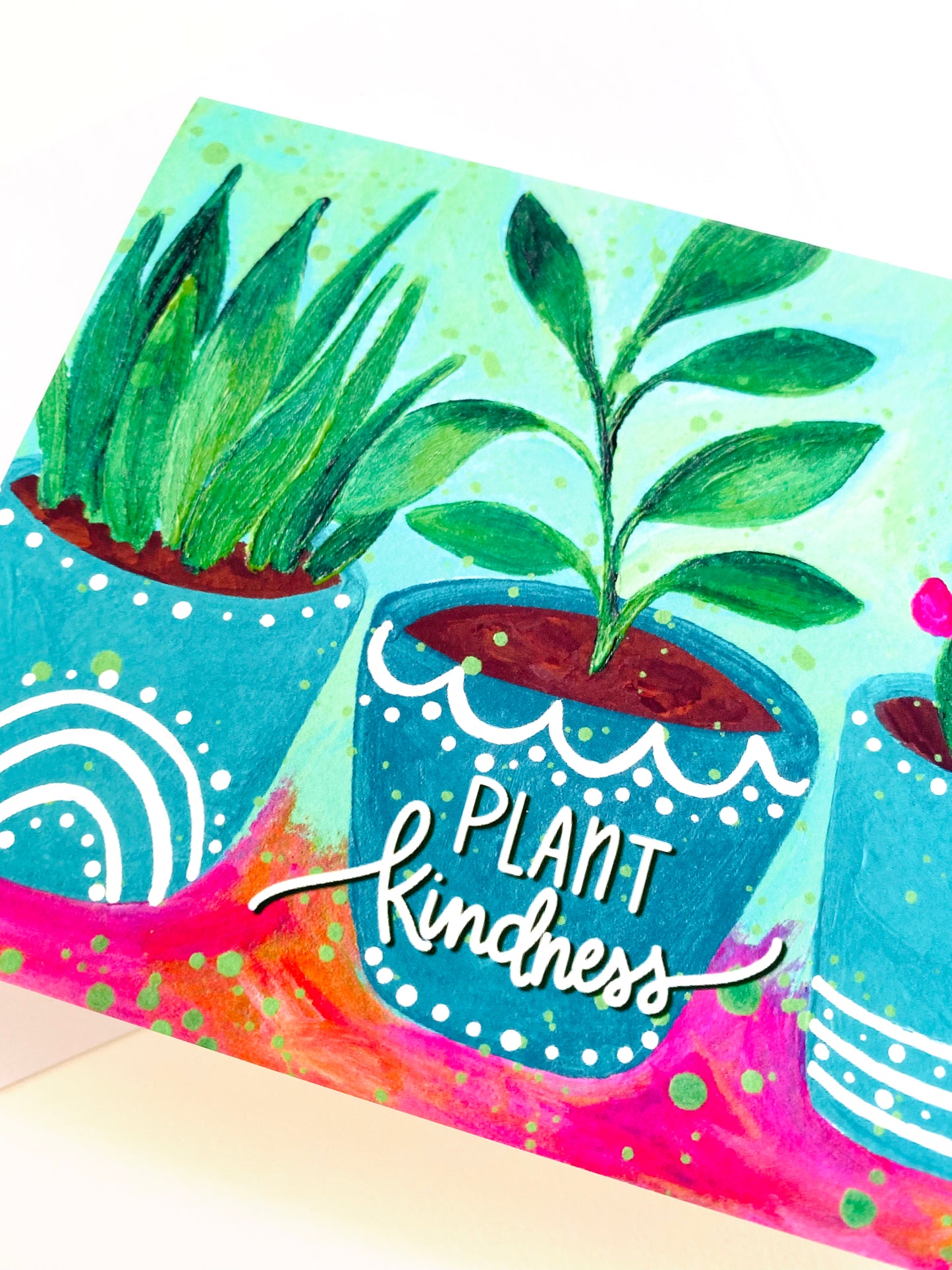 “Plant Kindness" Card with Envelope