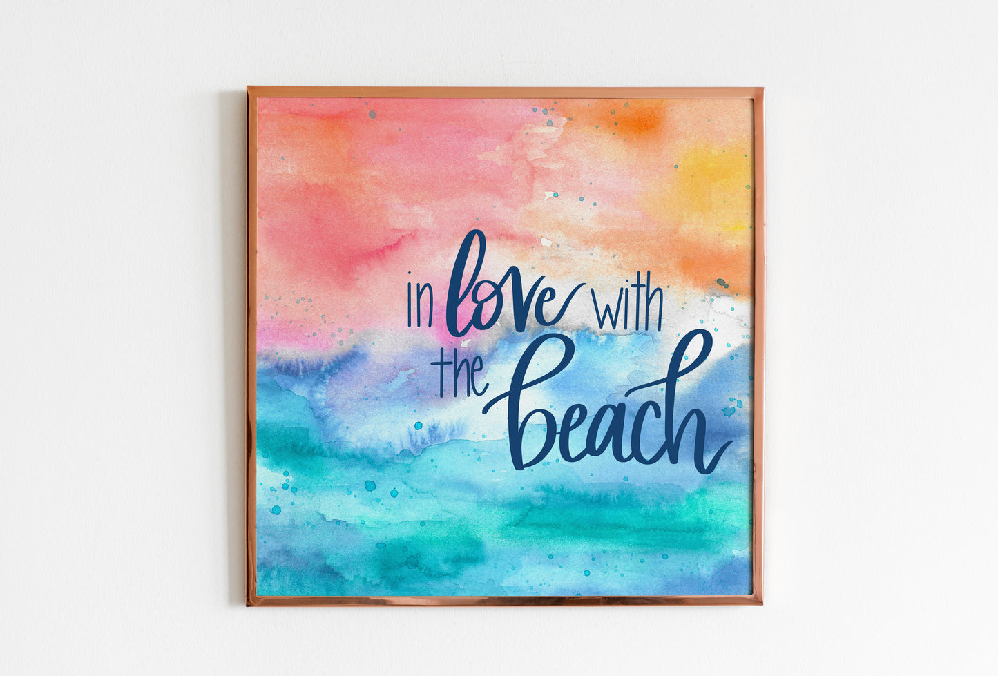 "Beach Love" Bethany Joy Art Print