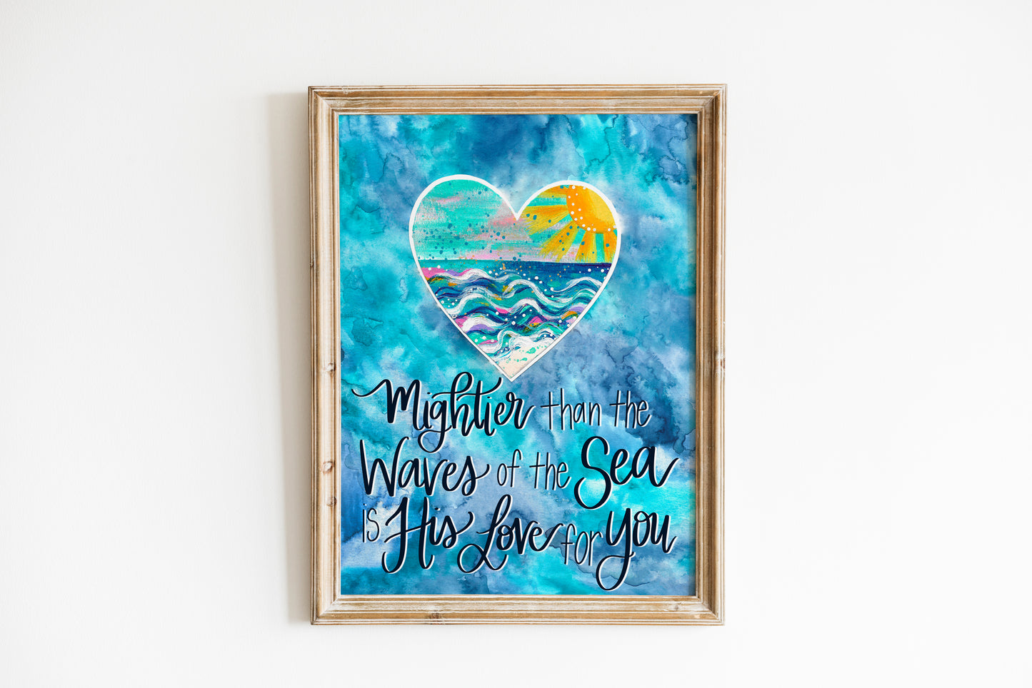 "His Love for You" Bethany Joy Art Print