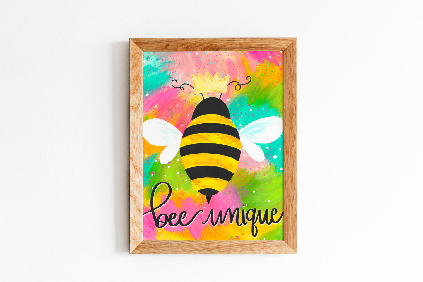 "Bee Unique" Bethany Joy Art Print