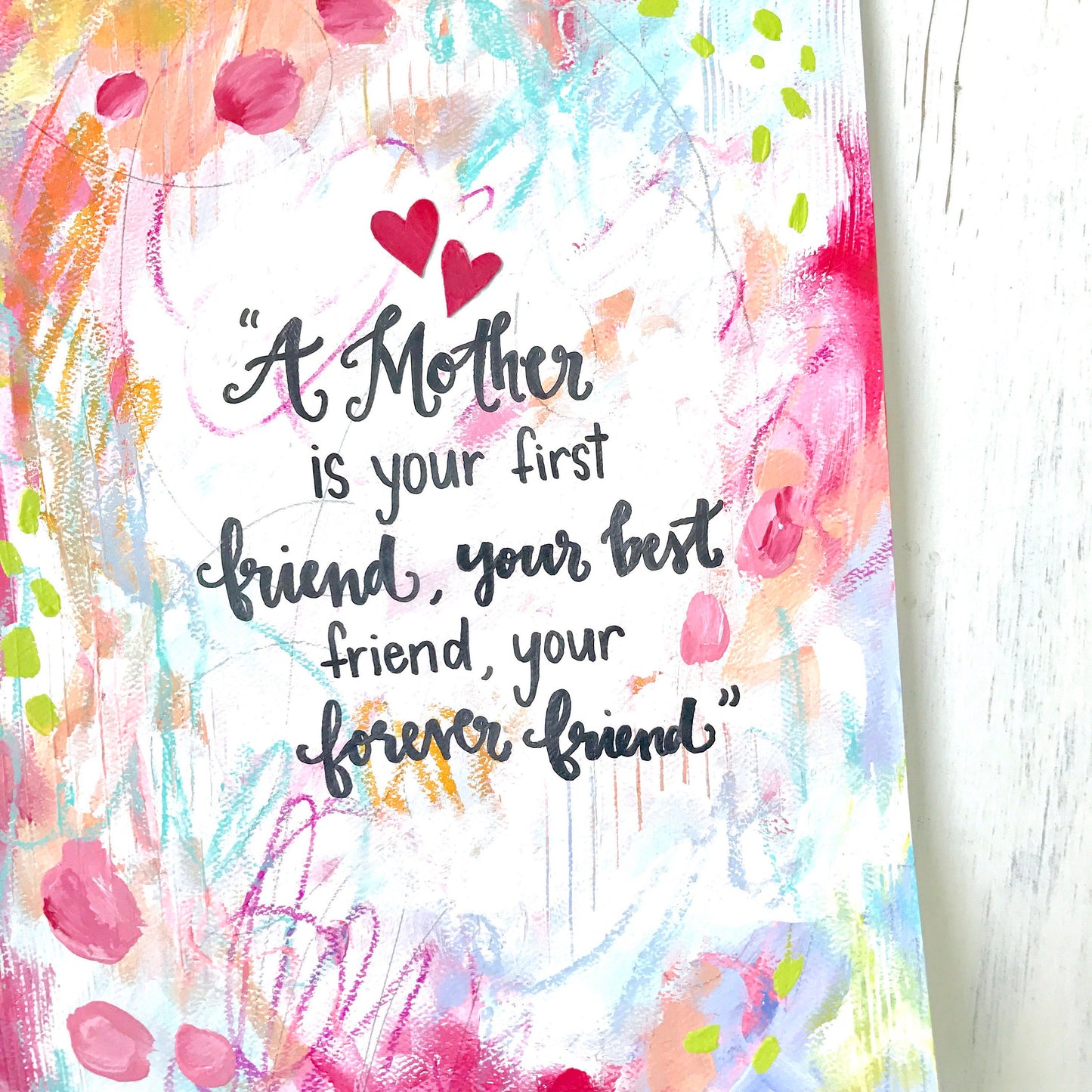 Mother's Day Art / 8.5x11 inch Art Print / Gift for Mom - Bethany Joy Art