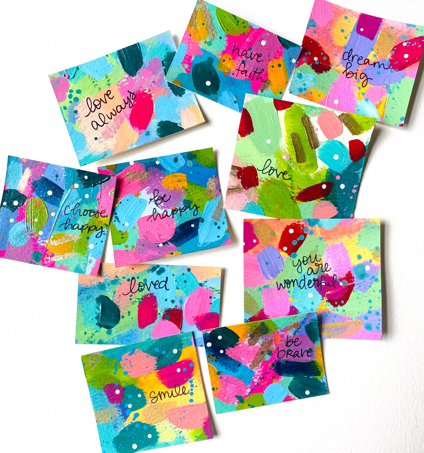 Mini Encouragement Card Bundle of 10