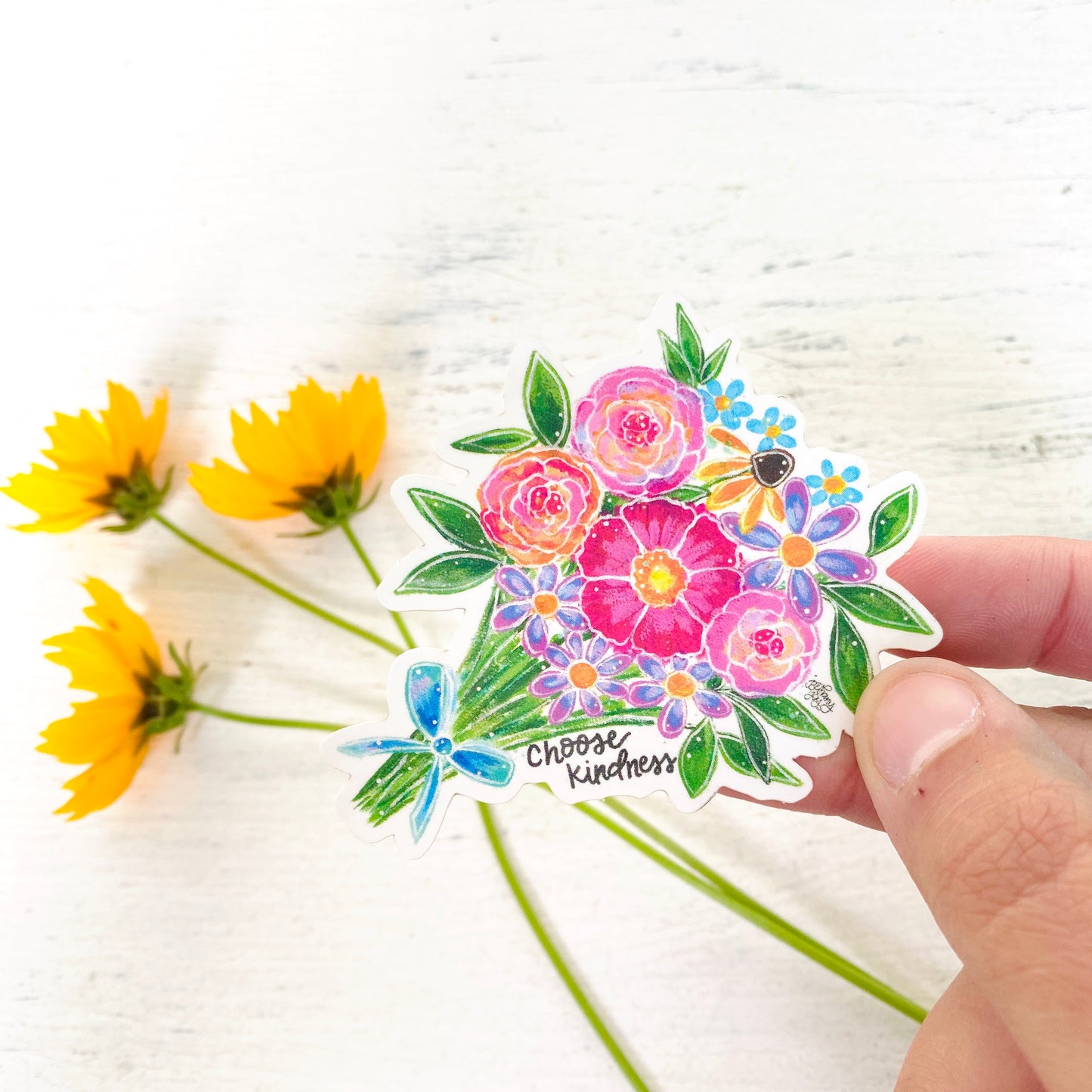 Choose Kindness Bouquet- May Sticker of the Month