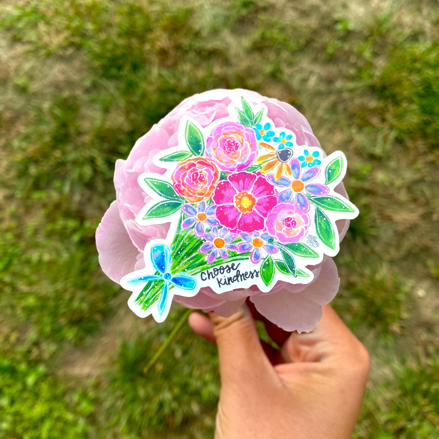 Choose Kindness Bouquet- May Sticker of the Month