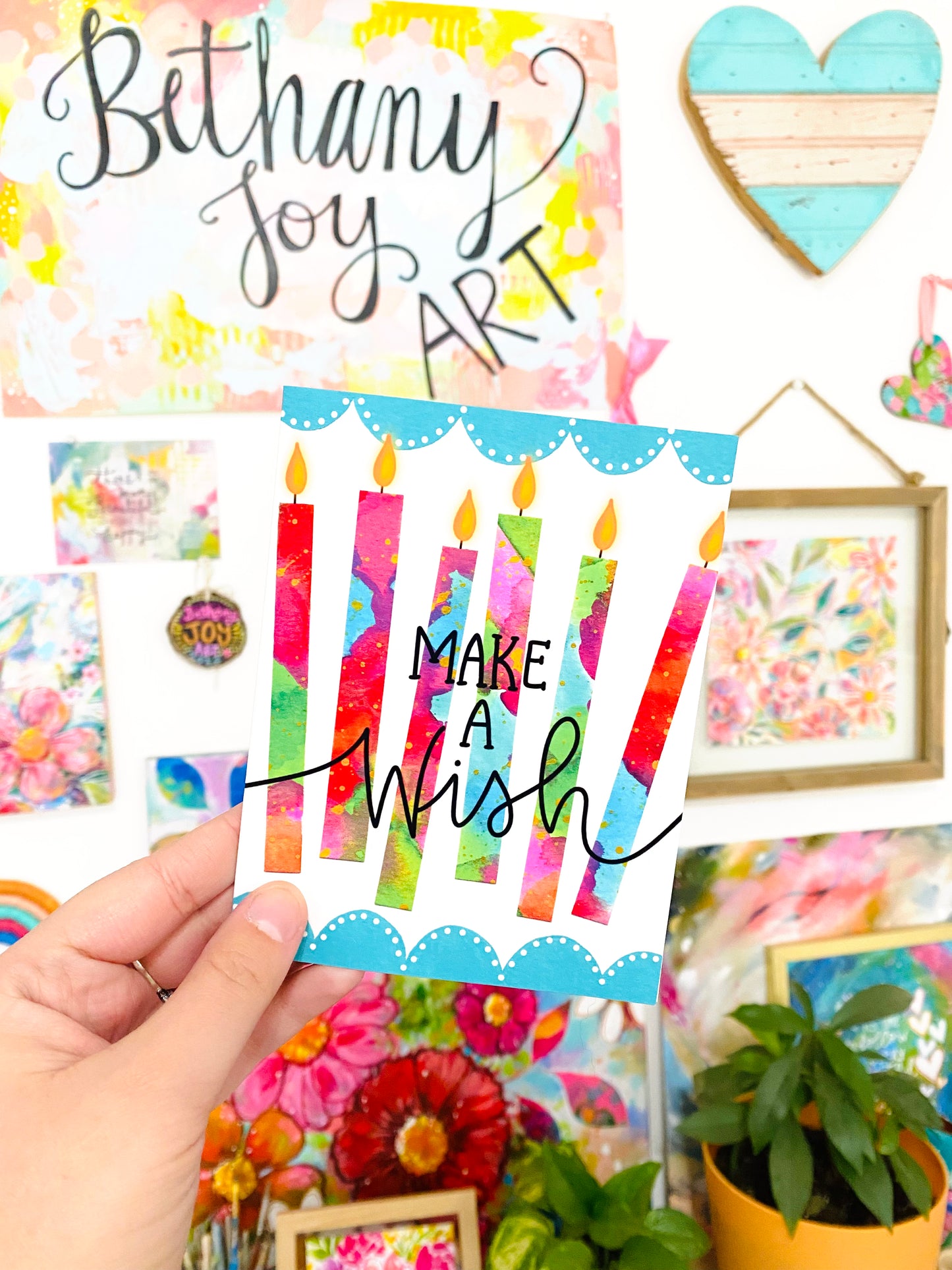 "Make a Wish" Card with Envelope