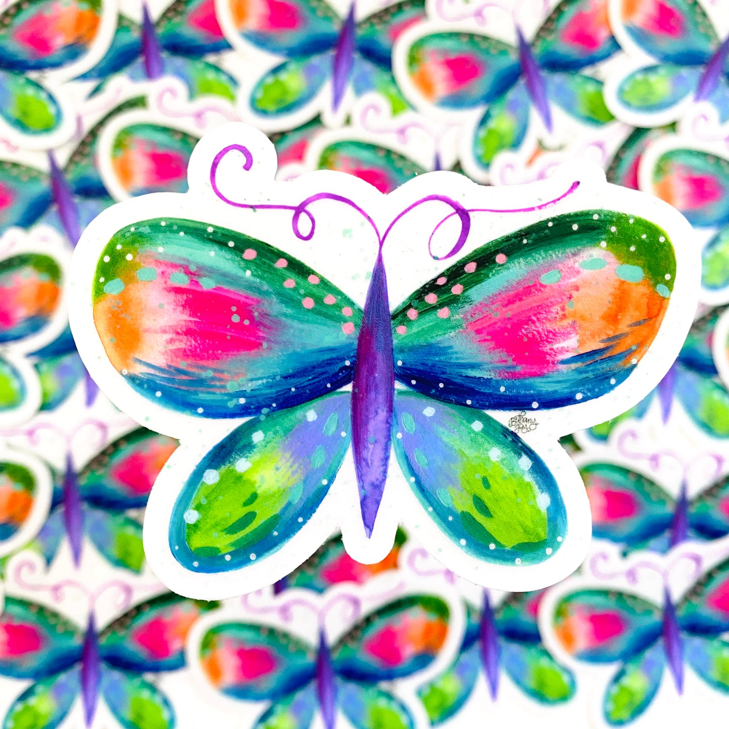 Butterfly Vinyl Sticker - April Sticker of the Month 2022