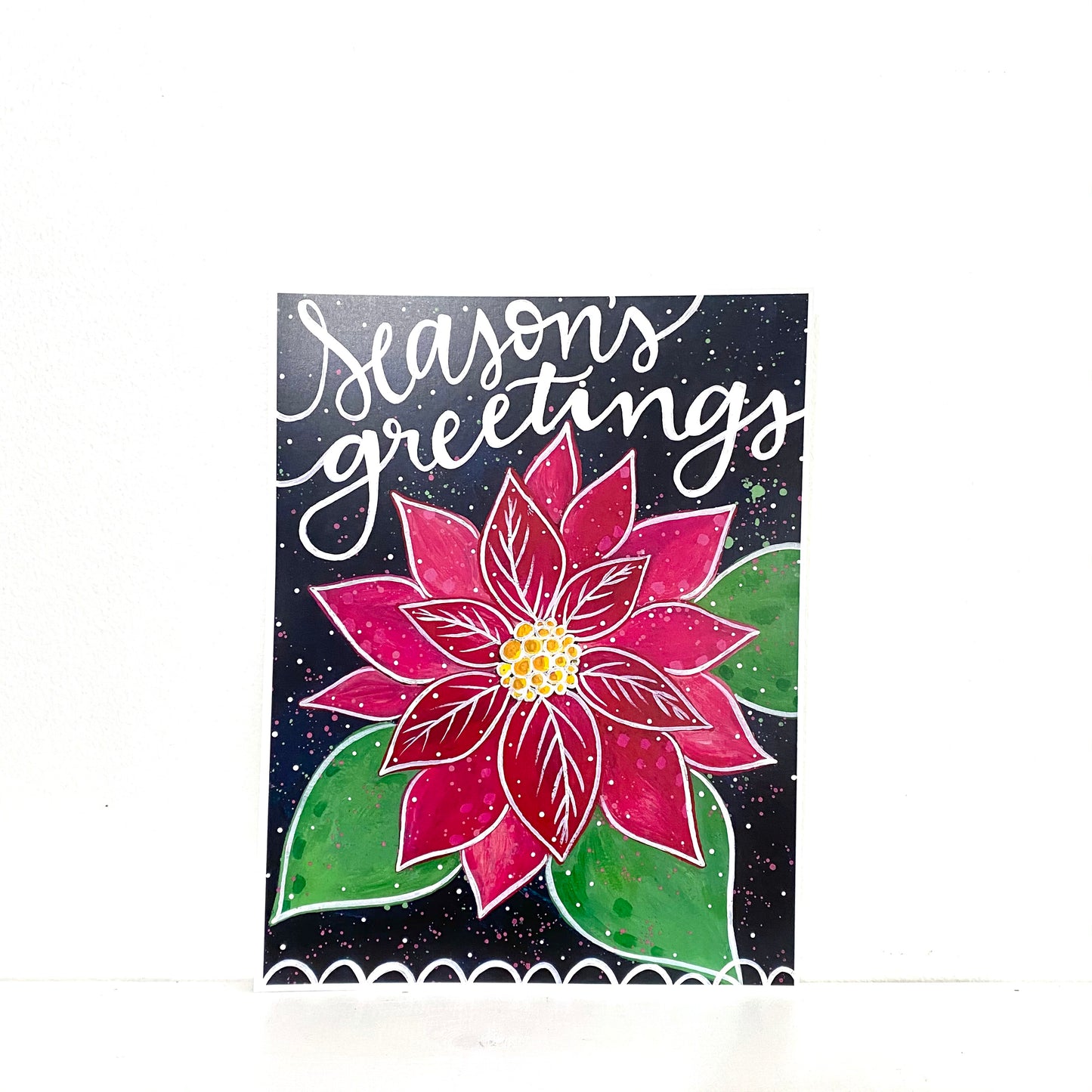Season’s Greetings Christmas Bethany Joy Art Print