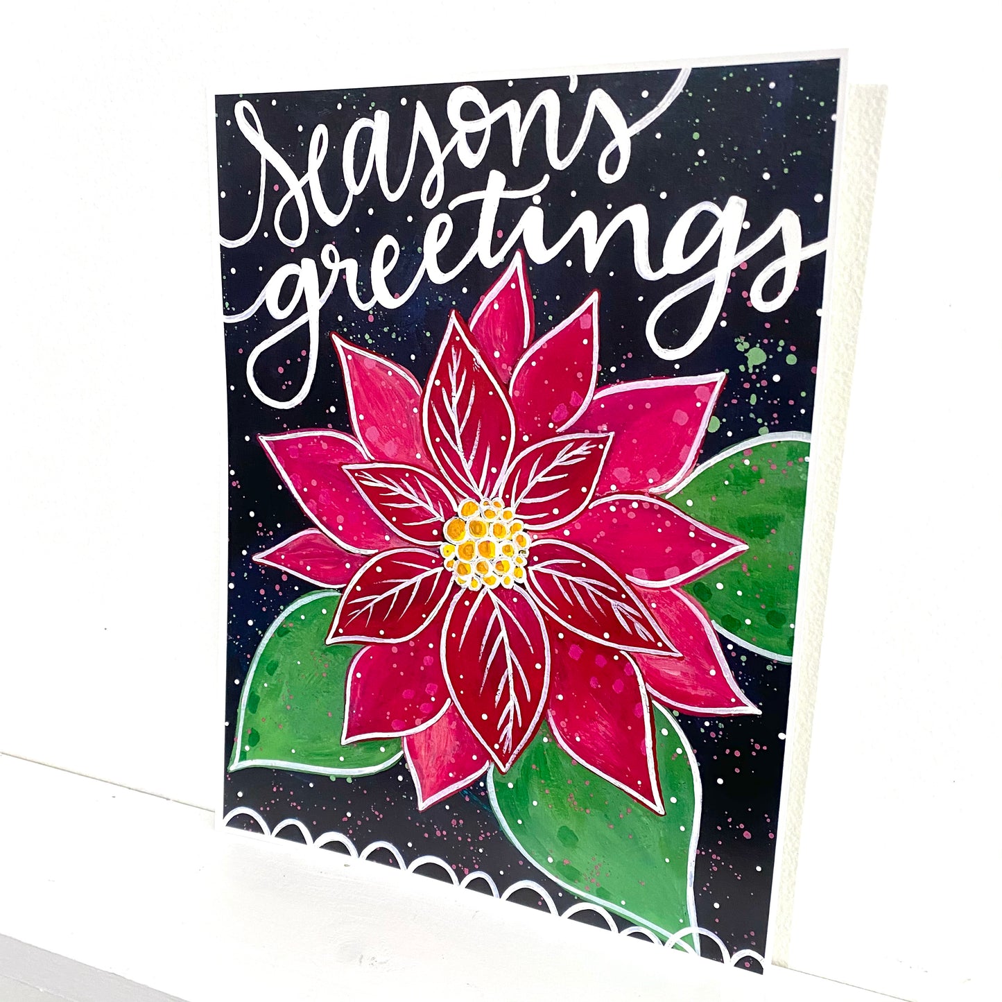 Season’s Greetings Christmas Bethany Joy Art Print